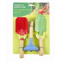 China suppliers wholesale mini yellow kids garden tools set