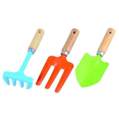 Overseas wholesale suppliers three piece suit plastic children garden tool set