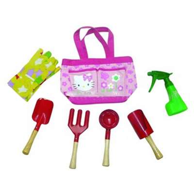 Wholesale and retail factory sell outdoor children garden tools with carrying bag