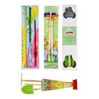 Fast selling product deluxe kids garden tools for kids outdoor playing