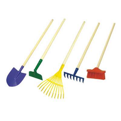 Online shop china Shovel Home Gardening Shovel Rake set kids garden tools with Wooden Handle